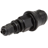 Casquillos De Acoplamiento De Aire De Plástico DN 5 Con Tuerca De Unión Y Mampara