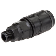 Casquillos De Acoplamiento De Aire De Plástico DN 7.2 Con Rosca Macho