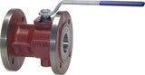 Imagen destacada de la colección - 1-Piece Cast Iron Flanged Ball Valves Full Bore