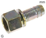 Imagen destacada de la colección - Boquilla De Manguera Accesorios De Acero Con Roscas G Hembra PN25 Collar De Seguridad