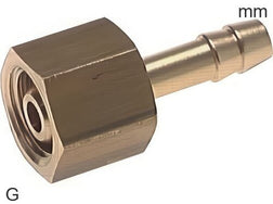 Boquilla De Manguera Accesorios Roscas G Hembra PN40 Con Tuerca De Unión