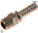 Imagen destacada de la colección - Boquilla De Manguera Accesorios Collar De Seguridad Masculino De Acero Con Roscas G