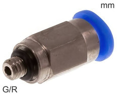 Conectores Push-In Latón Y Plástico Roscas-G/R Macho