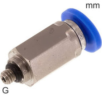 Conectores Push-In Latón Y Plástico Roscas G Macho