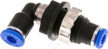 Pasamuros Conector Push-In Latón Y Plástico
