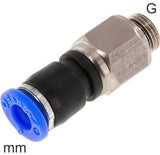 Imagen destacada de la colección - Conectores Push-In Giratorios Latón Y Plástico Roscas G Macho Un Rodamiento De Bolas