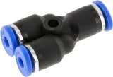 Imagen destacada de la colección - Push-In Y Fittings Brass And Plastic