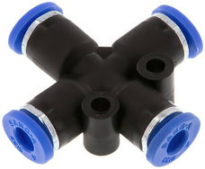 X Conector Push-In Latón Y Plástico