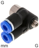 Imagen destacada de la colección - Conectores Push-In En Y De Latón Y Plástico Con Roscas G Macho/Hembra