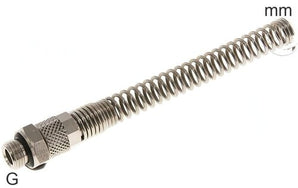 Accesorios De Ajuste Rápido Latón Roscas G Macho Con Protección Contra Flexión