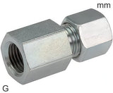 Imagen destacada de la colección - Racor De Compresión Acero Inoxidable Roscas G Hembra