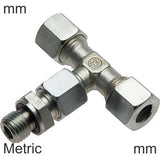 Imagen destacada de la colección - Conectores En T De Compresión Acero Inoxidable Roscas Métricas Macho En Forma De T Ajustable