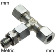 Conectores En T De Compresión Acero Inoxidable Roscas Métricas Macho En Forma De T Ajustable