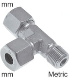 Imagen destacada de la colección - Conectores En T De Compresión Acero Inoxidable Roscas Métricas Macho En Forma De L