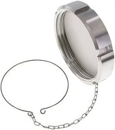 Tuercas Ciegas Con Rosca Hembra Para Accesorios Para La Industria Láctea DIN 11851