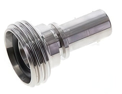 Accesorios Para La Industria Láctea Macho DIN 11851 Con Conector De Manguera Y Collar De Seguridad