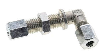 Accesorios En Ángulo Con Anillo Cortante Pasamuros De Plástico