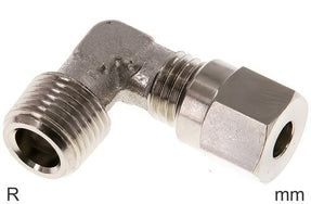 Anillo Cortante Accesorios En Ángulo Latón Roscas R Macho