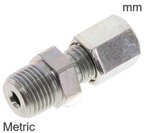 Accesorios De Anillo Cortante Acero / Acero Inoxidable Roscas Métricas Macho