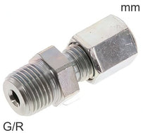 Accesorios De Anillo Cortante Acero / Acero Inoxidable Roscas-G/R Macho