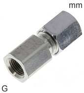 Accesorios De Anillo Cortante Acero / Acero Inoxidable Roscas G Hembra