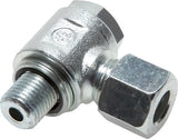 Imagen destacada de la colección - Elbow Swivel Joints Cutting Ring With Metric Male Threads And O-Ring Non-Choking