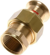 Accesorios Prensados Separables Con Presión Interna Y Rosca Hembra Y Junta Plana