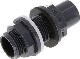 Accesorios PVC Pasamuros Con Sockets Hembra Y Macho PN10