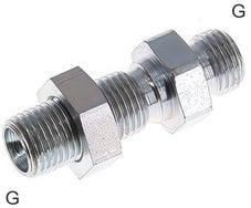 Niple Doble Acero / Acero Inoxidable Roscas G Pasamuros PN475