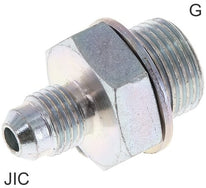 Niples Dobles Acero / Acero Inoxidable G/Roscas JIC PN310