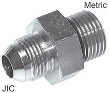 Niples Dobles Acero / Acero Inoxidable Roscas-JIC/Métrico PN310