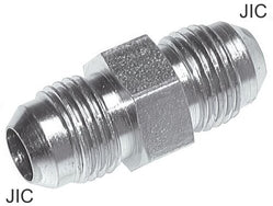 Niple Doble Acero / Acero Inoxidable Roscas JIC PN310