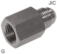 Niples Reductores Acero / Acero Inoxidable G/Roscas JIC PN310