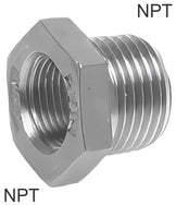Niples Reductores Roscas NPT De Acero Inoxidable PN16