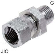 Niples Reductores Acero / Acero Inoxidable Roscas JIC/G PN310