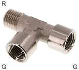 Imagen destacada de la colección - Conectores En T Latón / Fundición De Hierro / Acero Inoxidable Roscas-G/R Macho/Hembra En L PN25