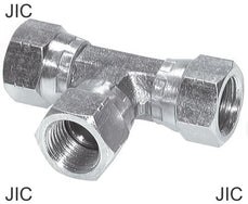 Conectores En T Roscas JIC De Acero Hembra PN310
