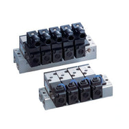 SMC Colector Cuerpo Portado Válvulas Solenoides Tipo 20/21