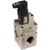 Imagen destacada de la colección - SMC 3/2-Way In-Line Solenoid Pilot Poppet Valves VG342