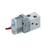 Imagen destacada de la colección - Válvulas Solenoides Neumática SMC 5/2 Vías En Línea Con Rectificador VF1000