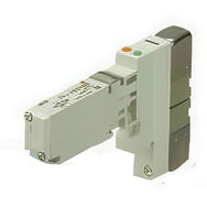 SMC 5/3-Way Sub-Base Plug-In Pneumatic Solenoid Valves VQ1000