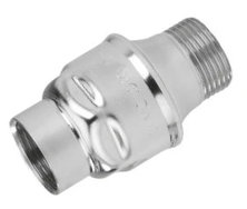 Válvulas Antirretorno De Acero Inoxidable M/H Para Agua Potable