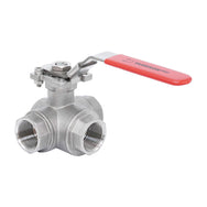 TamesonPRO 1125 3-Way Stainless Steel Ball Valves ISO 5211