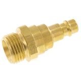 Imagen destacada de la colección - DN 7.2 Euro Air Coupling Plugs With Male Threads And Check Valve
