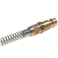 DN 7.2 Euro Air Coupling Plugs With Union Nut And Bend Protection