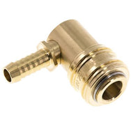 DN 7.2 Euro Air Coupling Sockets With Angle Hose Pillar