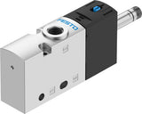 Imagen destacada de la colección - Festo Válvula Neumática De Solenoide Universal 3/2 Vías En Línea VUVS