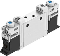 Festo Válvula Neumática De Solenoide 5/3 Vías En Línea VUVG Para Conexión Individual