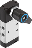 Imagen destacada de la colección - Festo Válvulas Selector 5/3 Vías Neumáticas Métricas VHEF