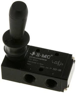 EMC Válvulas Neumáticas De Palanca Manual 3/2 Vías Serie H